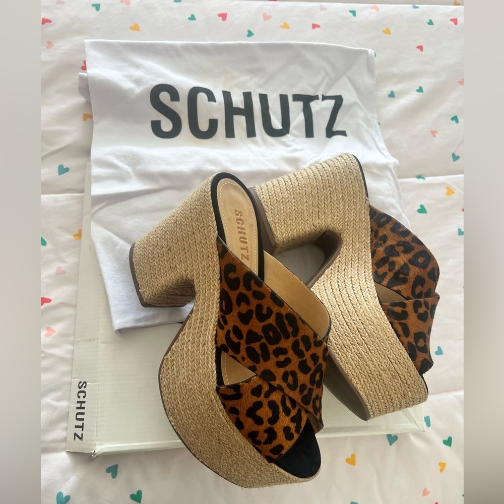 SCHUTZ wedges Size 7